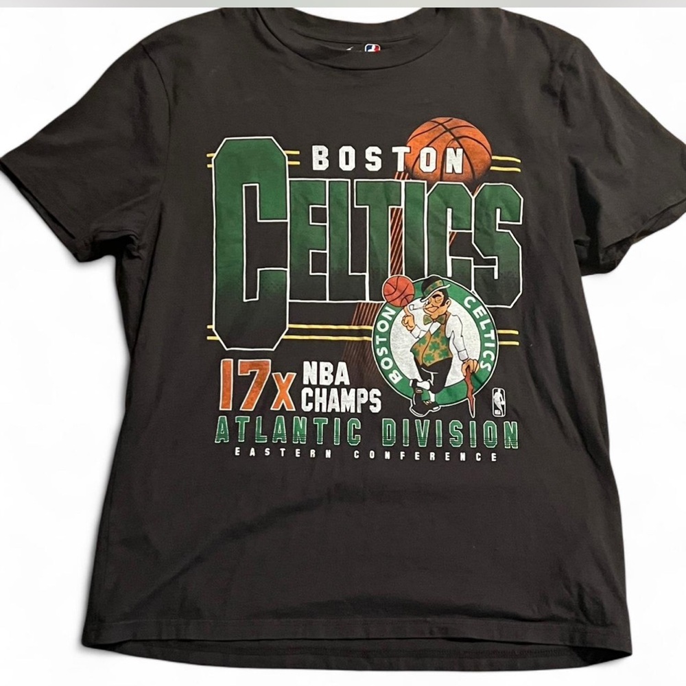 Hollister Black Boston Celtics Tee